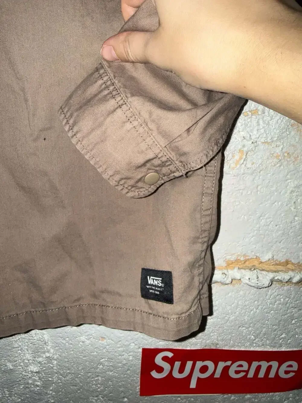 Vans Drill Chore Coat Corduroy Collar Jacket - Picture 3 of 5